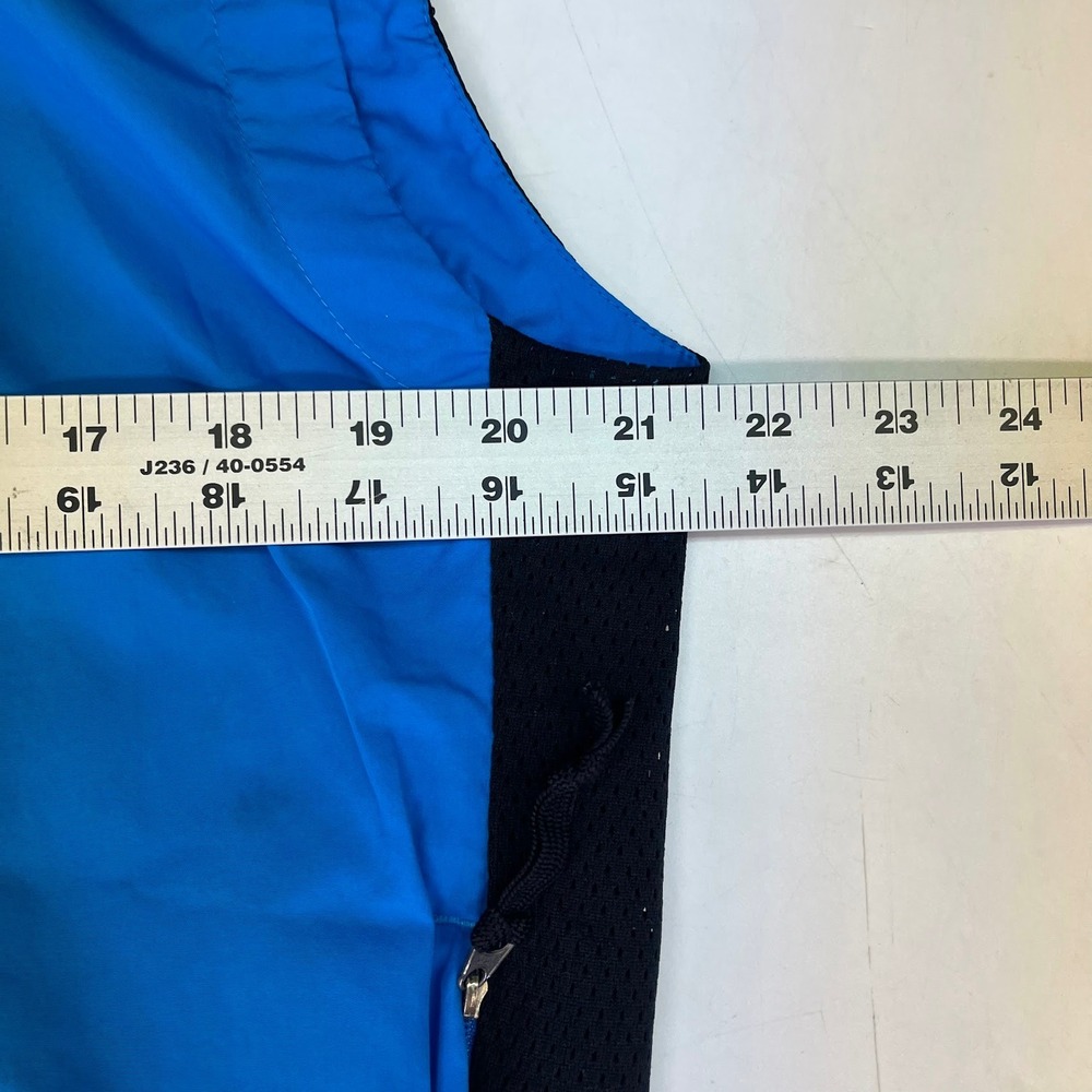 Nike Mens Vintage Mesh Back Reflective Full Zip Running Training Vest M - Picture 14 of 15